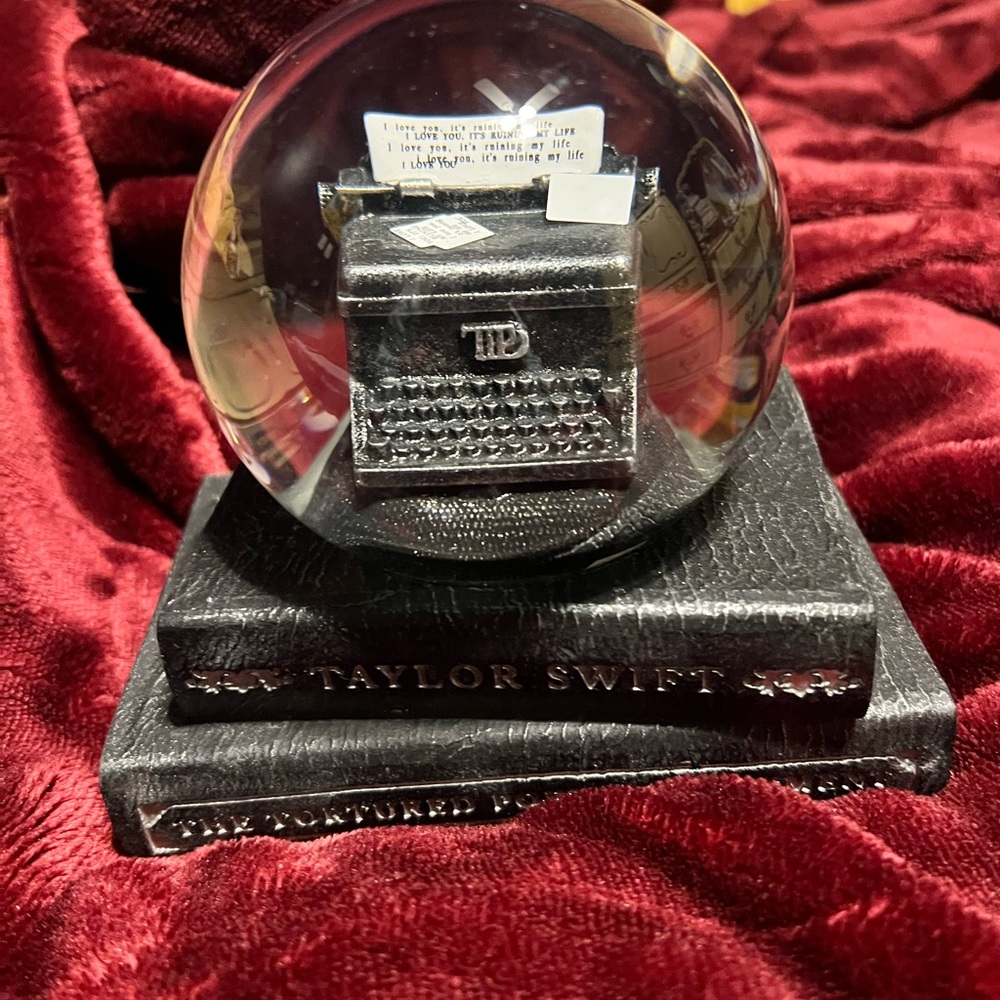 The Tortured Poets Department Snowglobe